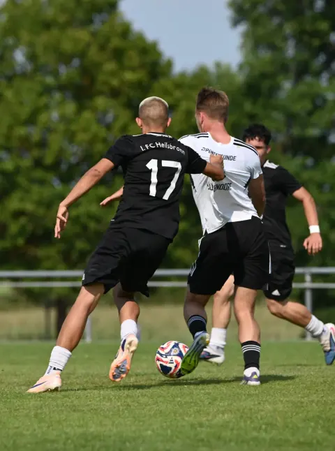 Szene aus dem Spiel 1. FC Heilsbronn – SF Laubendorf, Bild 8