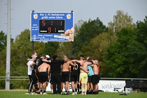 Szene aus dem Spiel 1. FC Heilsbronn – GSV Megas Alexandros Nbg., Bild 1